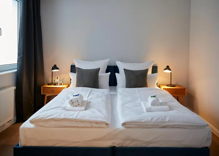 Apartament Foundry - Business & Content Loft - 120 Qm - Kueche - Waschtrockner - Badewanne & Dusche - Kostenloser Parkplatz - Smart Tv *
