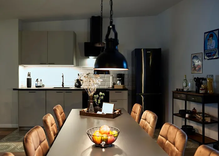 Foundry - Business & Content Loft - 120 Qm - Kueche - Waschtrockner - Badewanne & Dusche - Kostenloser Parkplatz - Smart Tv *