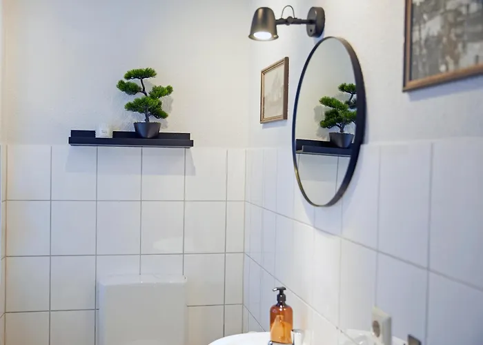 Apartament Foundry - Business & Content Loft - 120 Qm - Kueche - Waschtrockner - Badewanne & Dusche - Kostenloser Parkplatz - Smart Tv