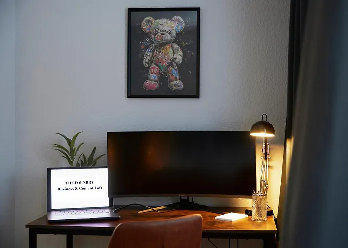 Foundry - Business & Content Loft - 120 Qm - Kueche - Waschtrockner - Badewanne & Dusche - Kostenloser Parkplatz - Smart Tv Hamburg
